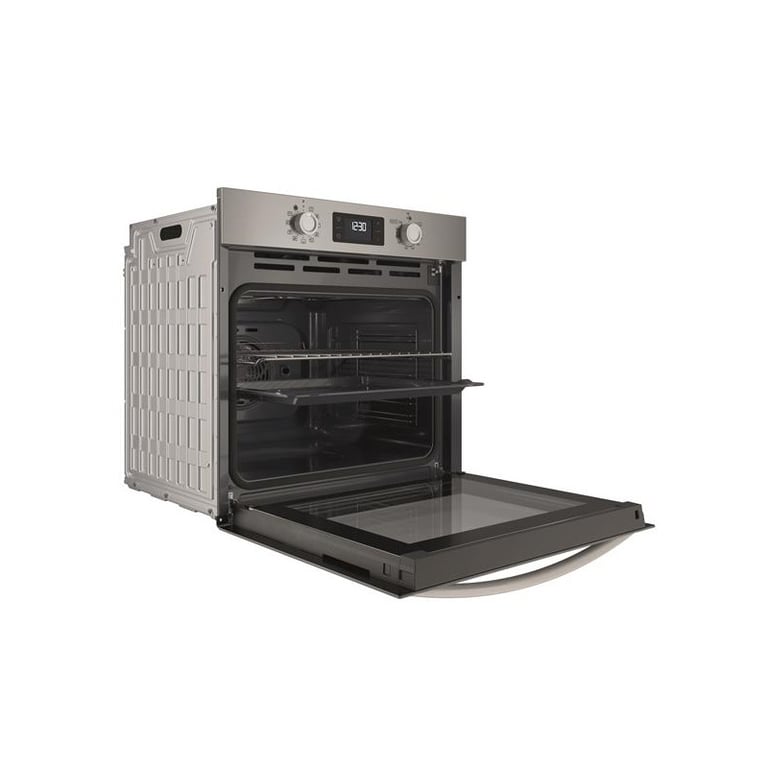 INDESIT Four pyrolyse multifonction 71 inox IO278PX - vue 5