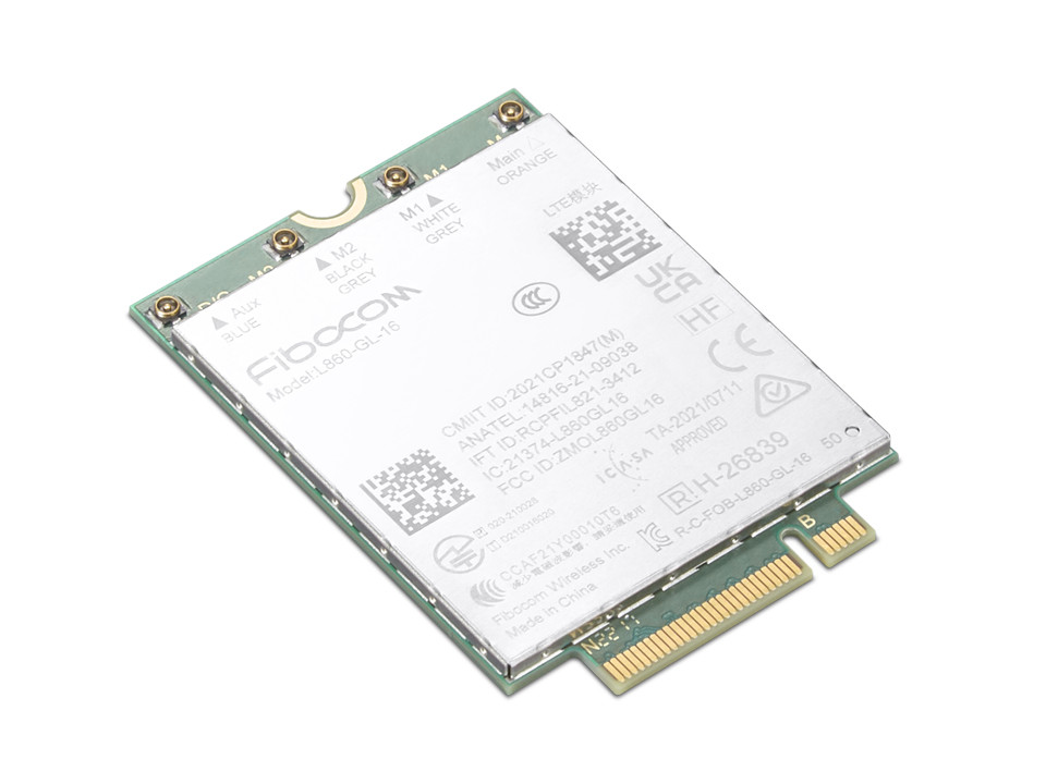 Lenovo 4XC1M72794 carte réseau Interne WWAN 1000 Mbit/s - Neuf