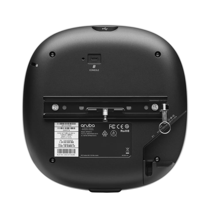 HPE Aruba Networking Aruba AP 514 RW 5375 Mbit/ Connexion Ethernet supportant 'alimentation via ce port PoE Neuf - vue 2