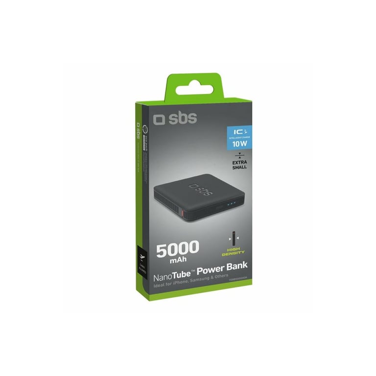 SBS TEBB5000HDK banque d'alimentation électrique Lithium Polymère LiPo 5000 mAh Neuf - vue 2
