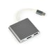Gembird A-CM-HDMIF-02-SG adaptateur graphique USB 3840 x 2160 pixels Gris