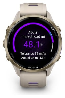 Forerunner 970 Montre GPS Beige Or Titane Soft Gold