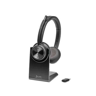 Poly Micro-casque Savi 7320 UC stéréo DECT 1 880-1 900 MHz