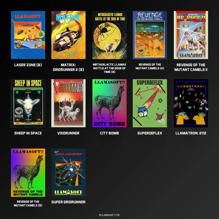 Blaze Evercade The Llamasoft Collection Cartouche n°10 Home Computers Neuf - vue 3