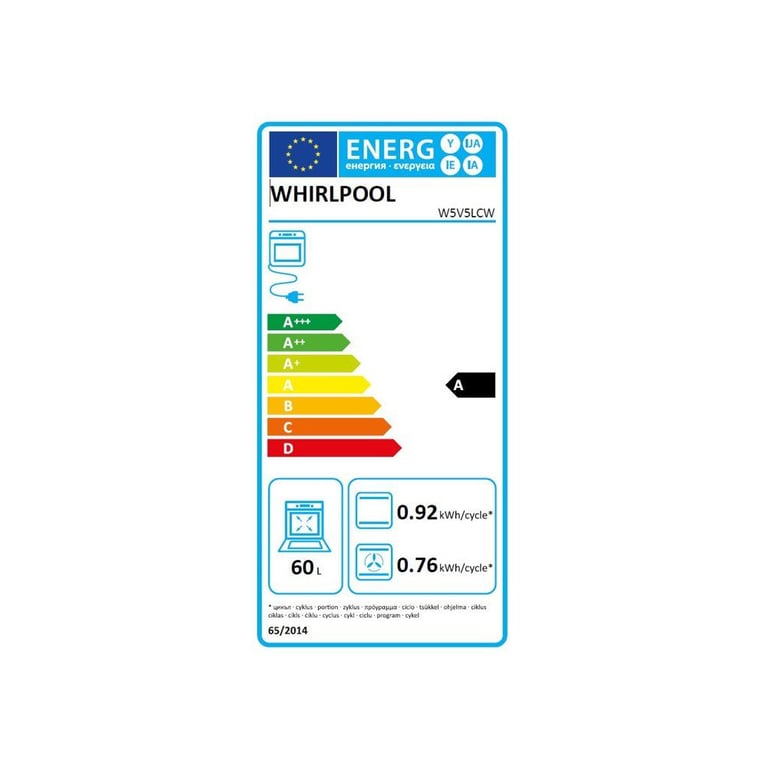 Cuisinière vitrocéramique WHIRLPOOL W5V5LCW 4 foyers L50 cm - vue 5