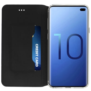 Akashi ALTFS10BLK funda para teléfono móvil 15,5 cm (6.1'') Folio Negro