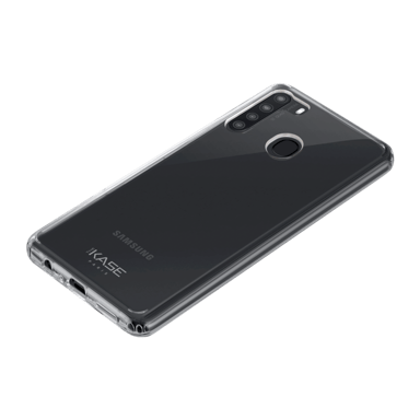 Guscio ibrido invisibile per Samsung Galaxy A21 2020, trasparente