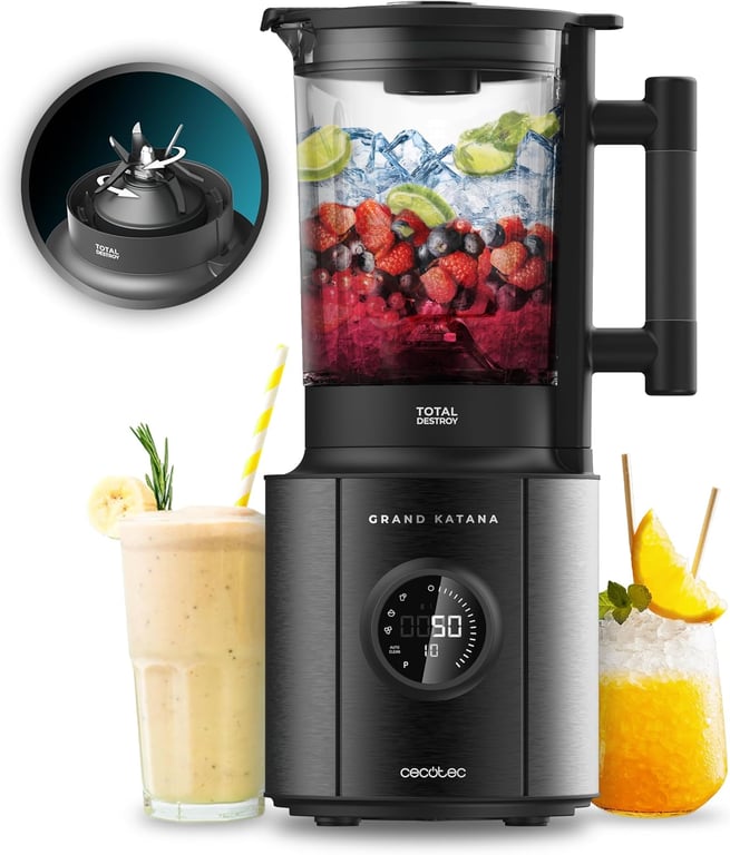 Blender électrique 2700?W – 1 8? Acier Inoxydable Neuf