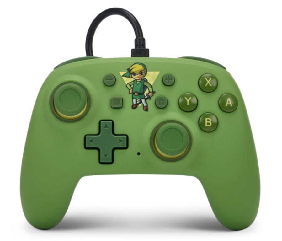 Manette filaire PowerA Nano Toon Link pour Nintendo Switch