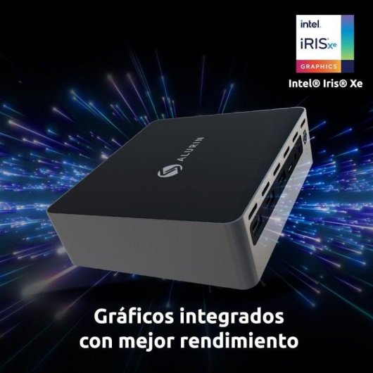 Mini PC Alurin Unit Intel Core i7 SSD Iris Xe Windows 11 - vue 3