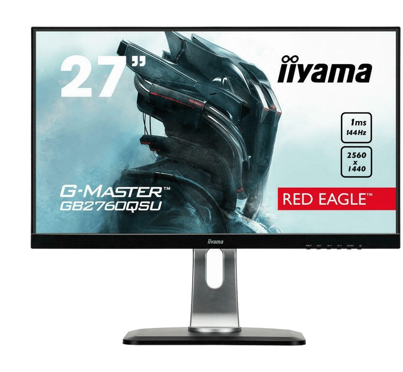 iiyama G-MASTER GB2760QSU-B1 LED display 68,6 cm (27 ) 2560 x 1440 pixels Quad HD Noir