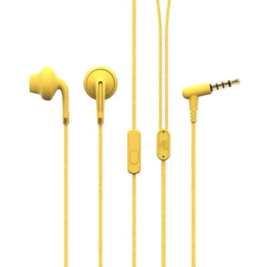 Energy Sistem Style 2+ Casque Avec fil Ecouteurs Appels/Musique Jaune