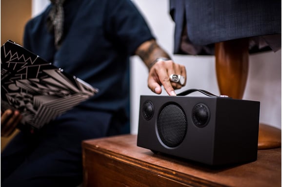 Altavoz inalámbrico Bluetooth portátil Audio Pro T3+ Negro