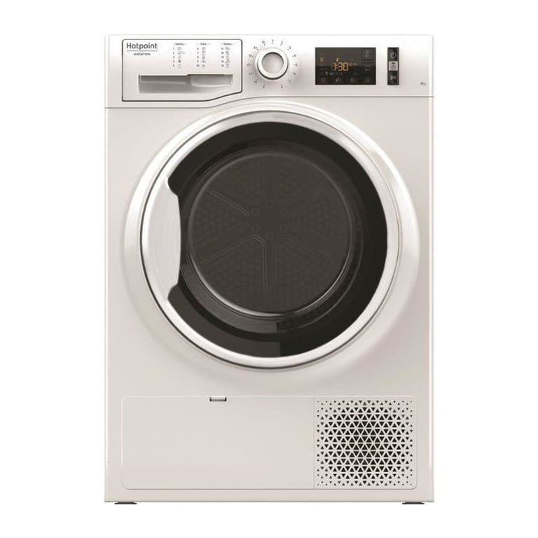 Sèche linge pompe à chaleur HOTPOINT NTM1191WKEU 9 kg L60cm Classe A+ - vue 4