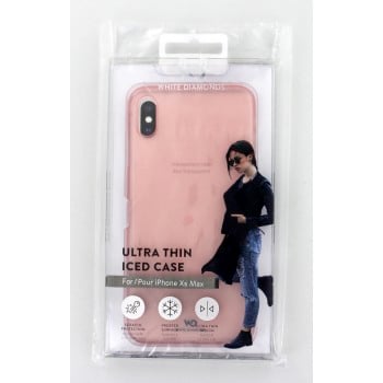 Guscio protettivo ''Ultra Thin Iced'' per iPhone Xs Max, oro rosa