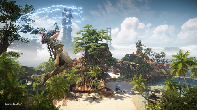 Sony Horizon: Forbidden West, Standard Edition Arabe, Allemand, Espagnol, Français, Italien, Japonais, Polonais, Portugais, Russe PlayStation 5