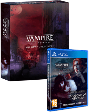 Vampire the Masquerade Coteries and Shadows of New York Collector Edition PS4
