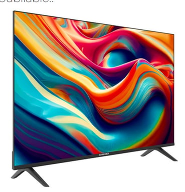 TV LED 55'' 4k VIDAA Sans bord - 3xHDMI - 2xUSB - DVBT2/S2 Origine Rouma SCHNEIDER - GMS55A2