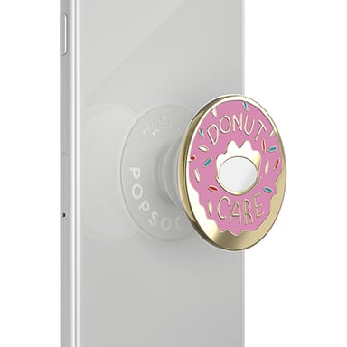 PopSockets PopGrip, Ciambella smaltata rosa