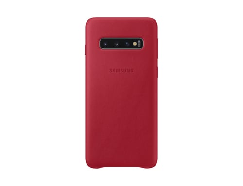 Samsung EF-VG973 coque de protection pour téléphones portables 15,5 cm (6.1'') Housse Rouge Samsung Galaxy S10