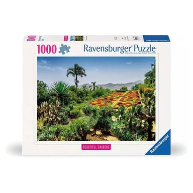 Puzzle Botánico Jadrin Madeira de 1000 piezas - Diversión y Relajación