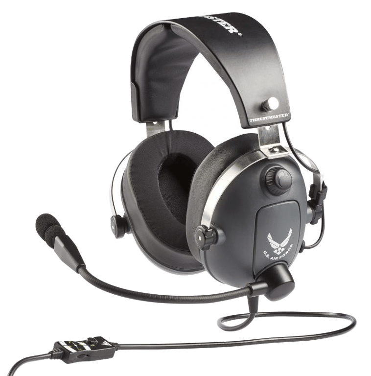 Thrustmaster T.Flight U.S. Air Force Edition Casque Avec fil Arceau Jouer Noir