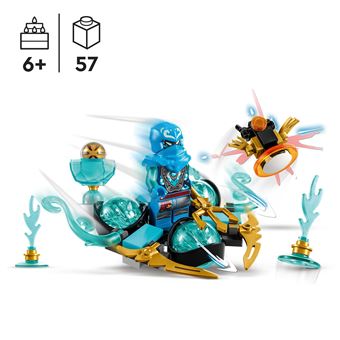 LEGO 71778 Ninjago Dérapage Spinjitzu Dragon de Nya - vue 3