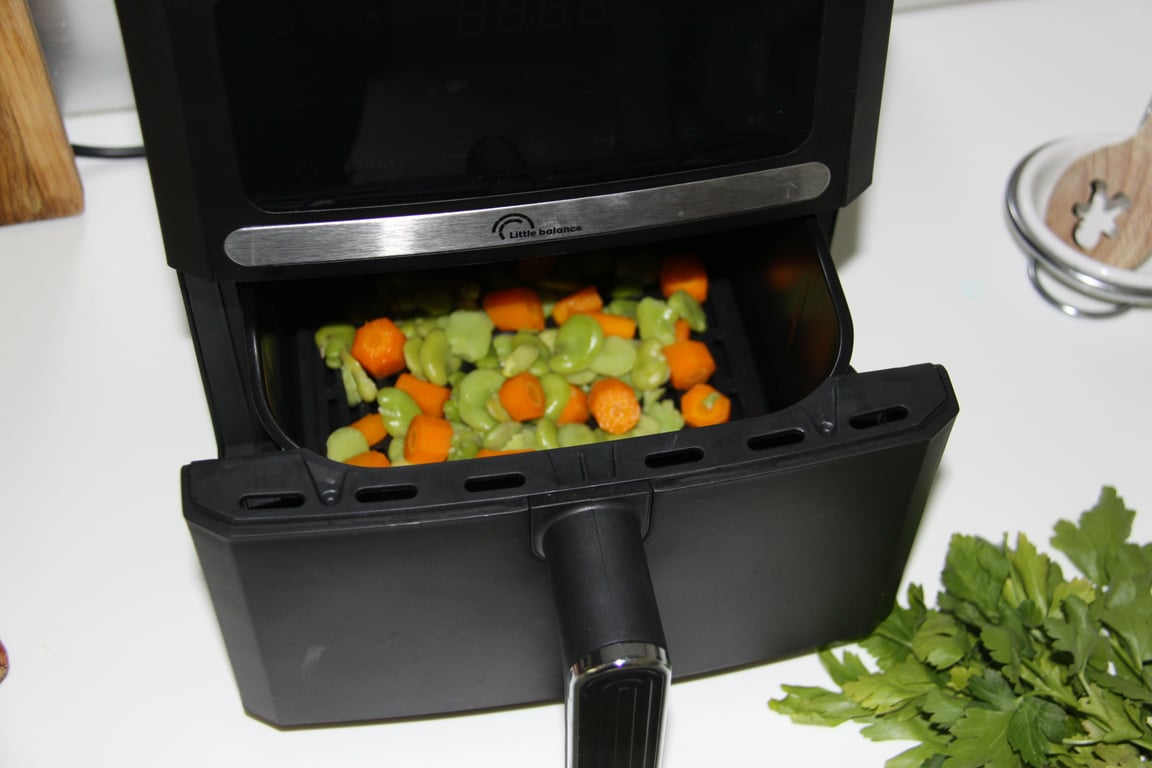 Friteuse sans huile LITTLE BALANCE Crousty Capacité Jusqu'à 0 9kg de frites 12 programmes de cuisson - vue 4