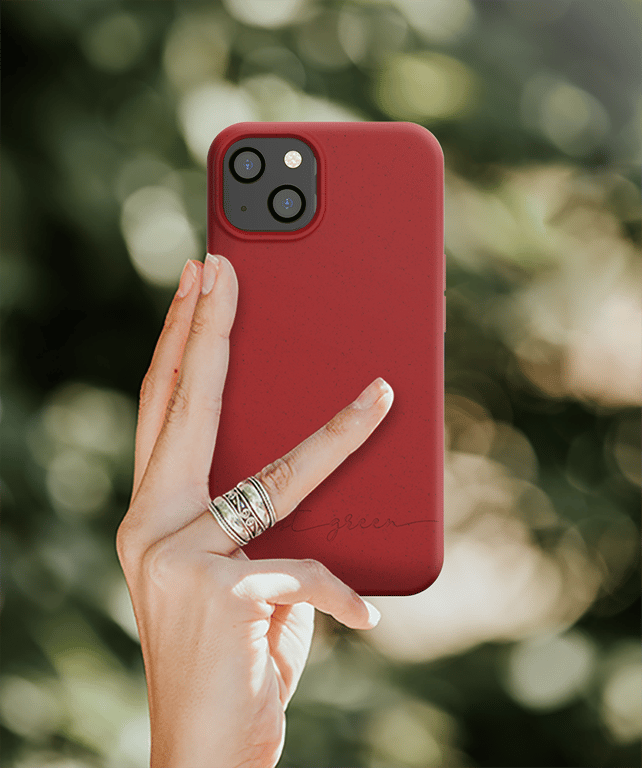 Coque iPhone 13 Natura Rouge - Eco-conçue Just Green