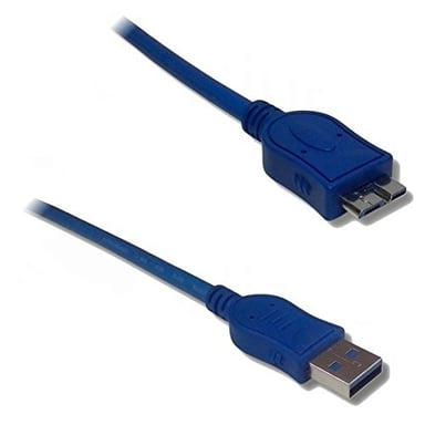 Lineaire PCUSB316C câble USB USB 2.0 1,8 m USB A USB B Bleu