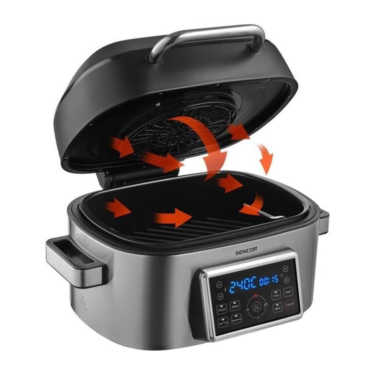 Friteuse à air et grill Sencor SBG 8900SS - vue 4