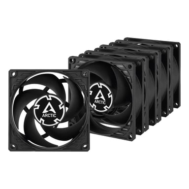 ARCTIC P8 PWM PST Carcasa del ordenador Ventilador 8 cm Negro