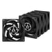 ARCTIC P8 PWM PST Ventola per PC 8 cm Nero