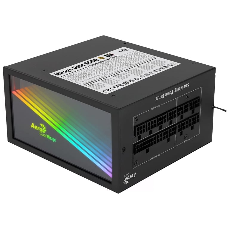 aerocool alimentation modulaire mirage psu 80 plus gold - vue 3