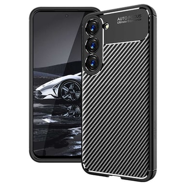 imoshion Coque silicone Carbon pour Samsung Galaxy S23 Plus - Noir