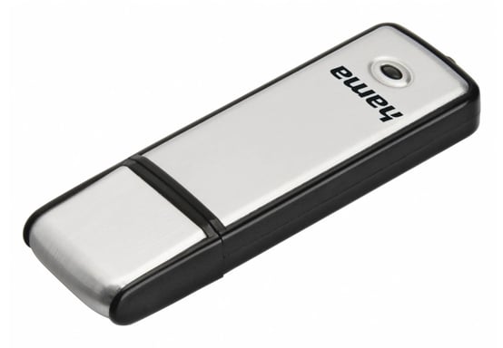 Unidad flash USB 2.0 ''de lujo'', 128 GB, 10 MB/s, negro/plateado