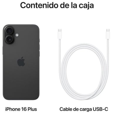 iPhone 16 Plus (5G) 512 Go, Noir