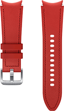 Bracelet Hybride en cuir pour G Watch 4 Classic 115mm, S/L Rouge Samsung
