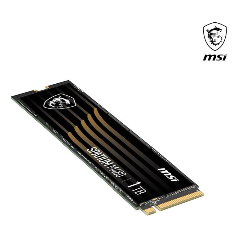 MSI Spatium M480 PRO PCIe 4.0 NVMe .2 1TB PCI Express 4.0 3D NAND Neuf - vue 8