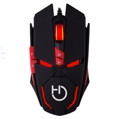 Hiditec MICRURUS ratón Juego mano derecha USB tipo A Laser 8100 DPI