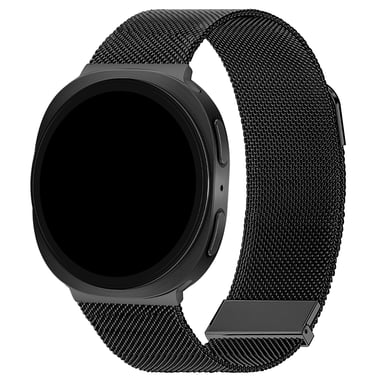 imoshion Bracelet magnétique milanais pour Samsung Galaxy Watch Ultra 2 (2026) / Ultra (2024/2025) - Noir