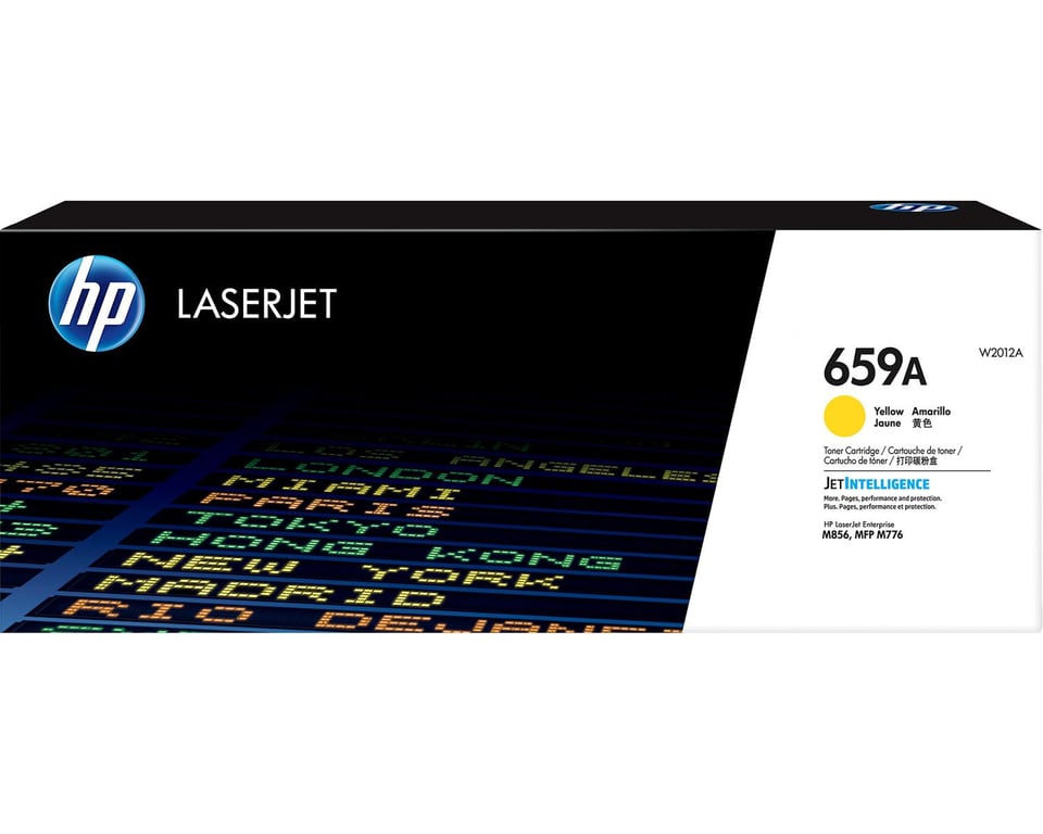 HP W2012A Toner Jaune - vue 4