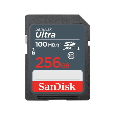 SanDisk Ultra 256 Go SDXC UHS-I Classe 10 100MB/s