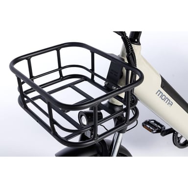 Moma Bikes Cargobike Electrica, E-Compactail, Aluminio, SHIMANO Tourney 7v, Autonomia hasta 100km, Bateria 48V 15Ah