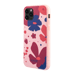 Carcasa antibacteriana vegana orgánica 100% cero residuos para Apple iPhone 11 Pro, rosa petunia.