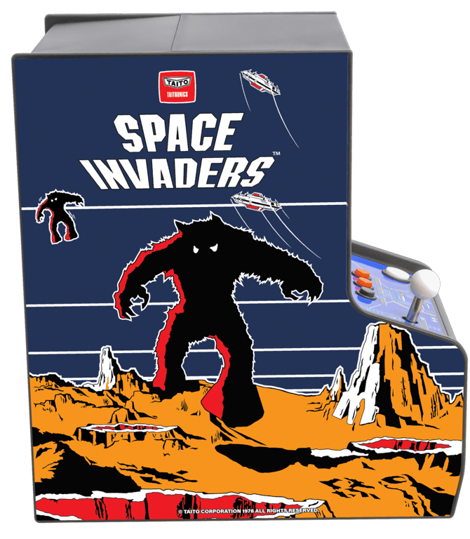 Myarcade mini borne d'arcade micro player space invaders - vue 4