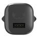 Mini chargeur USB-A 12W | Gris foncé