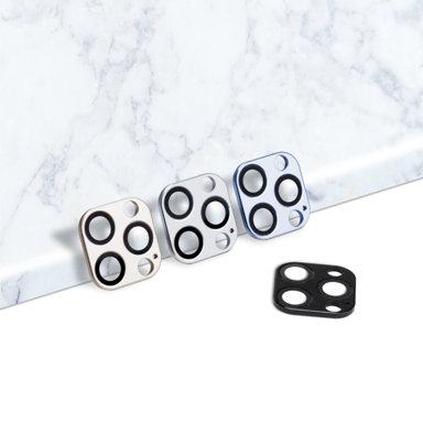 Copriobiettivo in lega metallica per Apple iPhone 13 Pro/13 Pro Max, oro platino