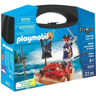 Playmobil Pirati Pirata Custodia per la zattera