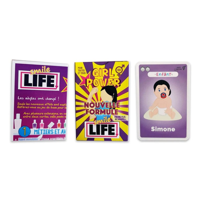 Jeu D’Ambiance SMI9049smile Life – Extension Girl Power, 60 Cartes - vue 3